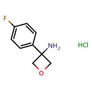 3-(4-Fluorophenyl)oxetan-3-amine hydrochloride