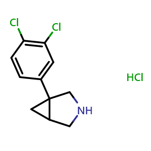1-(3,4-Dichlorophenyl)-3-azabicyclo[3.1.0]hexane hydrochloride