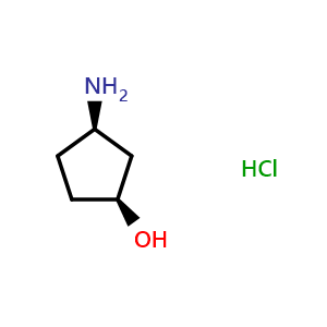(1S,3R)-3-aminocyclopentan-1-ol hydrochloride