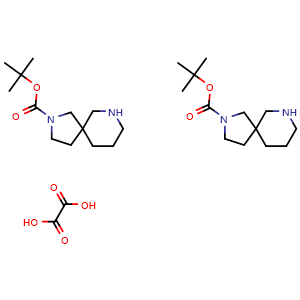 tert-Butyl 2,7-diazaspiro[4.5]decane-2-carboxylate hemioxalate