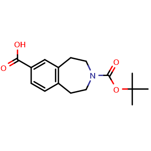 3-[(Tert-butoxy)carbonyl]-2,3,4,5-tetrahydro-1H-3-benzazepine-7-carboxylic acid