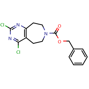 Benzyl 2,4-dichloro-5H,6H,7H,8H,9H-pyrimido[4,5-d]azepine-7-carboxylate