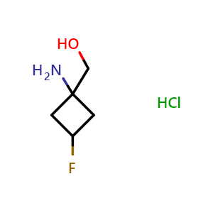 (1-Amino-3-fluorocyclobutyl)methanol hydrochloride