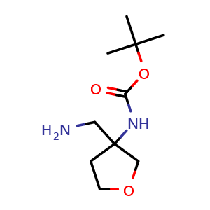 tert-Butyl N-[3-(aminomethyl)oxolan-3-yl]carbamate