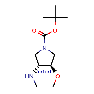 Trans-3-methylamino-1-Boc-4-methoxypyrrolidine
