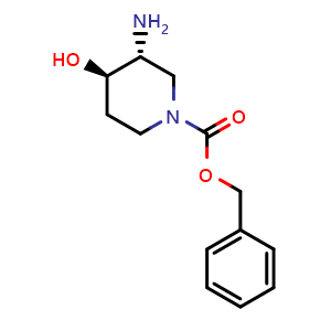 Benzyl (3R,4R)-3-amino-4-hydroxypiperidine-1-carboxylate