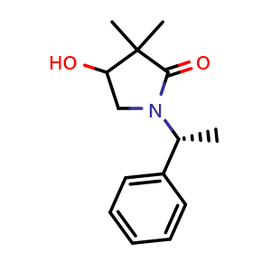 4-Hydroxy-3,3-dimethyl-1-[(1R)-1-phenylethyl]pyrrolidin-2-one