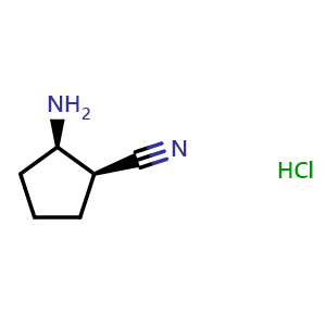 (1S,2R)-2-Aminocyclopentane-1-carbonitrile hydrochloride