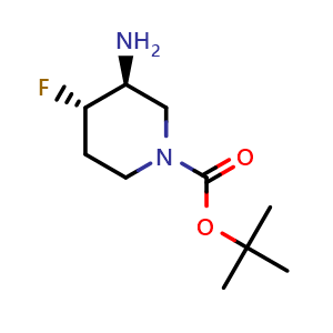 (3R,4R)-rel-3-amino-1-Boc-4-fluoropiperidine