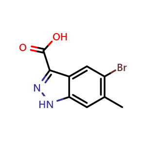 5-Bromo-6-methyl-1H-indazole-3-carboxylic acid