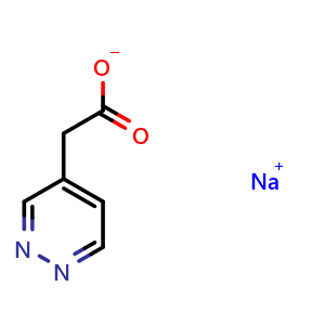 Sodium 2-(pyridazin-4-yl)acetate