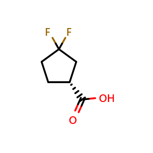 (1R)-3,3-Difluorocyclopentane-1-carboxylic acid