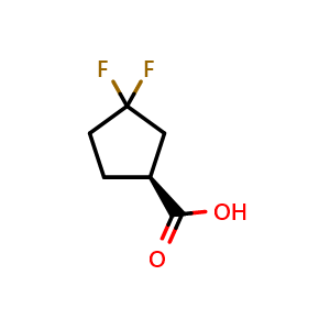 (1S)-3,3-Difluorocyclopentane-1-carboxylic acid