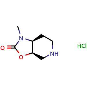 (3aR,7aS)-1-Methyl-octahydro-[1,3]oxazolo[5,4-c]pyridin-2-one hydrochloride