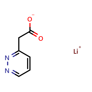 2-(Pyridazin-3-yl)acetic acid lithium salt