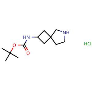tert-Butyl N-{6-azaspiro[3.4]octan-2-yl}carbamate hydrochloride