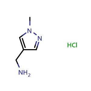 (1-Methyl-1H-pyrazol-4-yl)methanamine hydrochloride