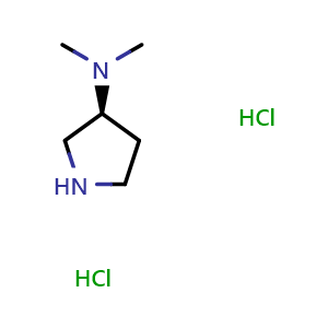 (3S)-N,N-dimethylpyrrolidin-3-amine dihydrochloride