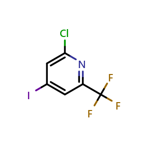 2-Chloro-4-iodo-6-(trifluoromethyl)pyridine