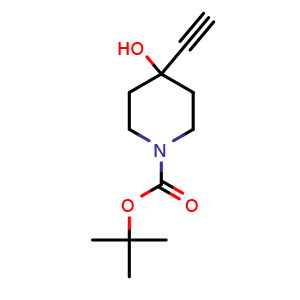 tert-Butyl 4-ethynyl-4-hydroxypiperidine-1-carboxylate