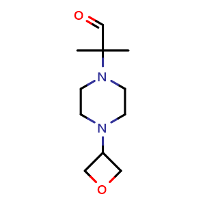 2-Methyl-2-(4-oxetan-3-yl-piperazin-1-yl)-propionaldehyde