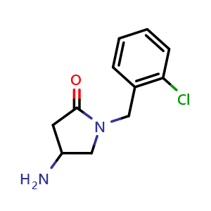 4-Amino-1-[(2-chlorophenyl)methyl]pyrrolidin-2-one