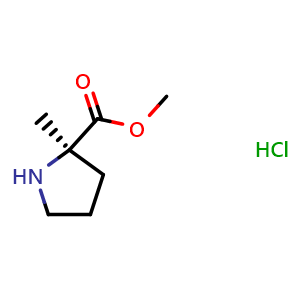 Methyl (2R)-2-methylpyrrolidine-2-carboxylate hydrochloride