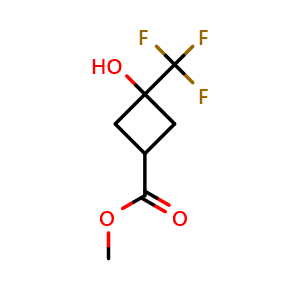 Methyl 3-hydroxy-3-(trifluoromethyl)cyclobutane-1-carboxylate