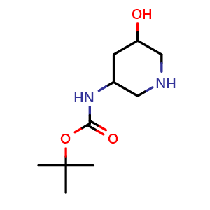 tert-Butyl n-(5-hydroxypiperidin-3-yl)carbamate