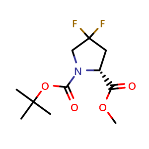 1-tert-Butyl 2-methyl (2R)-4,4-difluoropyrrolidine-1,2-dicarboxylate