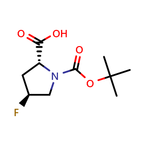 (2R,4S)-1-[(Tert-butoxy)carbonyl]-4-fluoropyrrolidine-2-carboxylic acid