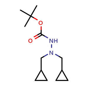 N',N'-bis(cyclopropylmethyl)(tert-butoxy)carbohydrazide