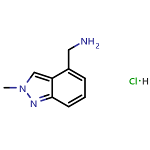 (2-Methyl-2h-indazol-4-yl)methanamine hydrochloride