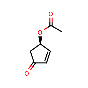 (1R)-4-Oxocyclopent-2-en-1-yl acetate