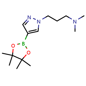 Dimethyl({3-[4-(tetramethyl-1,3,2-dioxaborolan-2-yl)-1H-pyrazol-1-yl]propyl})amine