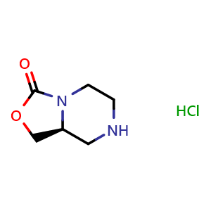 (8aS)-Hexahydro-1H-[1,3]oxazolo[3,4-a]piperazin-3-one hydrochloride