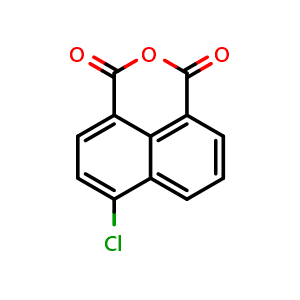 Chemical structure of 8-Chloro-3-oxatricyclo[7.3.1.0]trideca-1(13),5,7,9,11-pentaene-2,4-dione , CAS 4053-08-1, AChemBlock L13787
