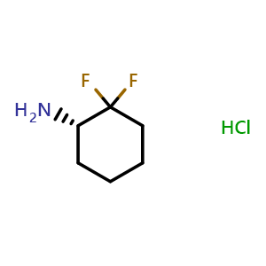 (1S)-2,2-Difluorocyclohexan-1-amine hydrochloride
