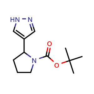 tert-Butyl 2-(1H-pyrazol-4-yl)pyrrolidine-1-carboxylate