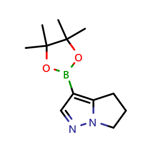 3-(Tetramethyl-1,3,2-dioxaborolan-2-yl)-4H,5H,6H-pyrrolo[1,2-b]pyrazole
