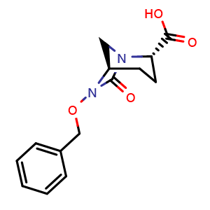 (1R,2S,5R)-6-(Benzyloxy)-7-oxo-1,6-diazabicyclo[3.2.1]octane-2-carboxylic acid