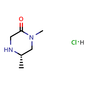 (5S)-1,5-Dimethylpiperazin-2-one hydrochloride