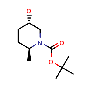 tert-Butyl (2S,5S)-5-hydroxy-2-methylpiperidine-1-carboxylate