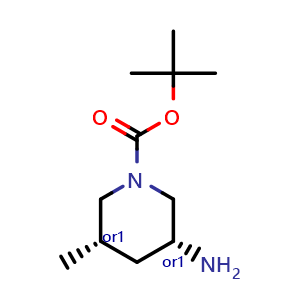 Tert-butyl cis-3-amino-5-methylpiperidine-1-carboxylate