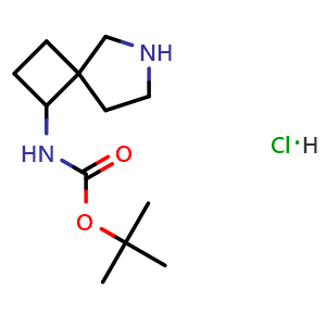 tert-Butyl N-{6-azaspiro[3.4]octan-1-yl}carbamate hydrochloride