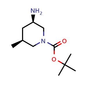 tert-Butyl (3R,5S)-3-amino-5-methylpiperidine-1-carboxylate