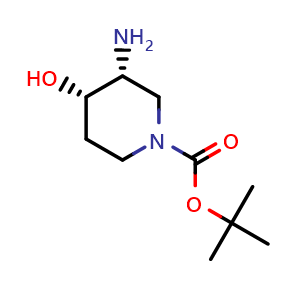 tert-Butyl (3R,4S)-3-amino-4-hydroxypiperidine-1-carboxylate