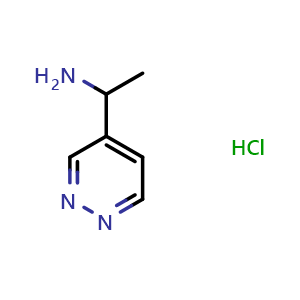 1-(Pyridazin-4-yl)ethan-1-amine hydrochloride