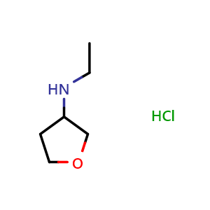 N-Ethyloxolan-3-amine hydrochloride