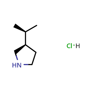 (3R)-3-(Propan-2-yl)pyrrolidine hydrochloride